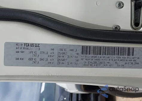 2018 Jeep Compass Latitude Fwd из США, поврежденный, VIN 3C4NJCBB6JT286573